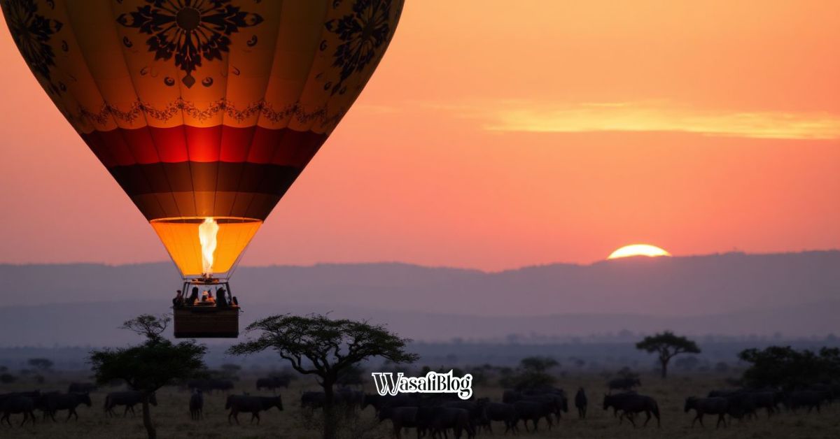 Book Tanzania Hot Air Balloon Trip