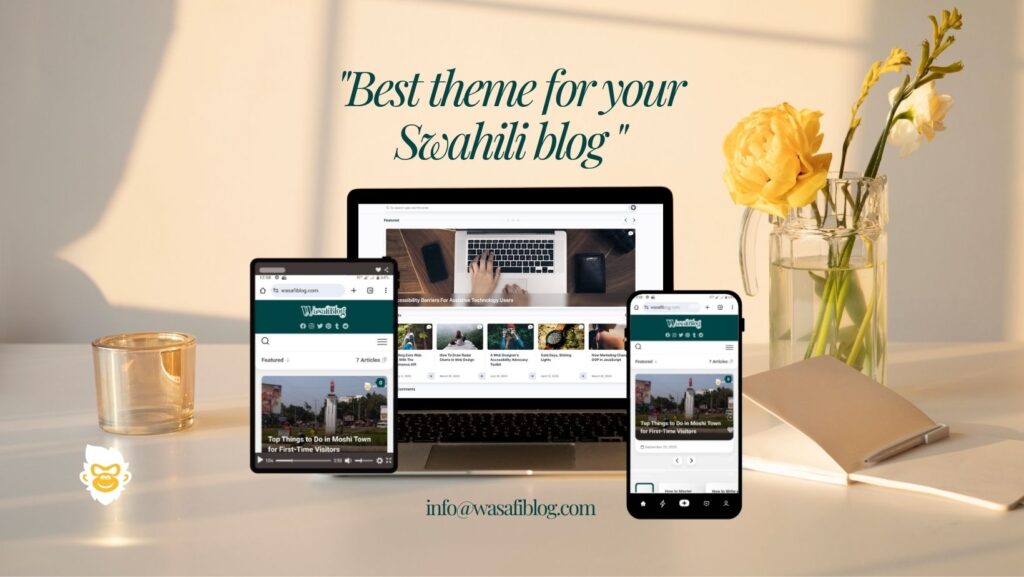 Best free themes for Swahili blog WasafiBlog